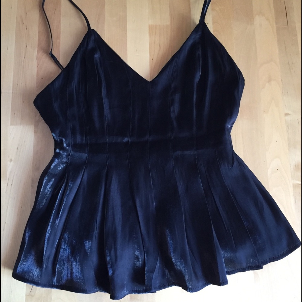 H&M Black spaghetti Strap Top